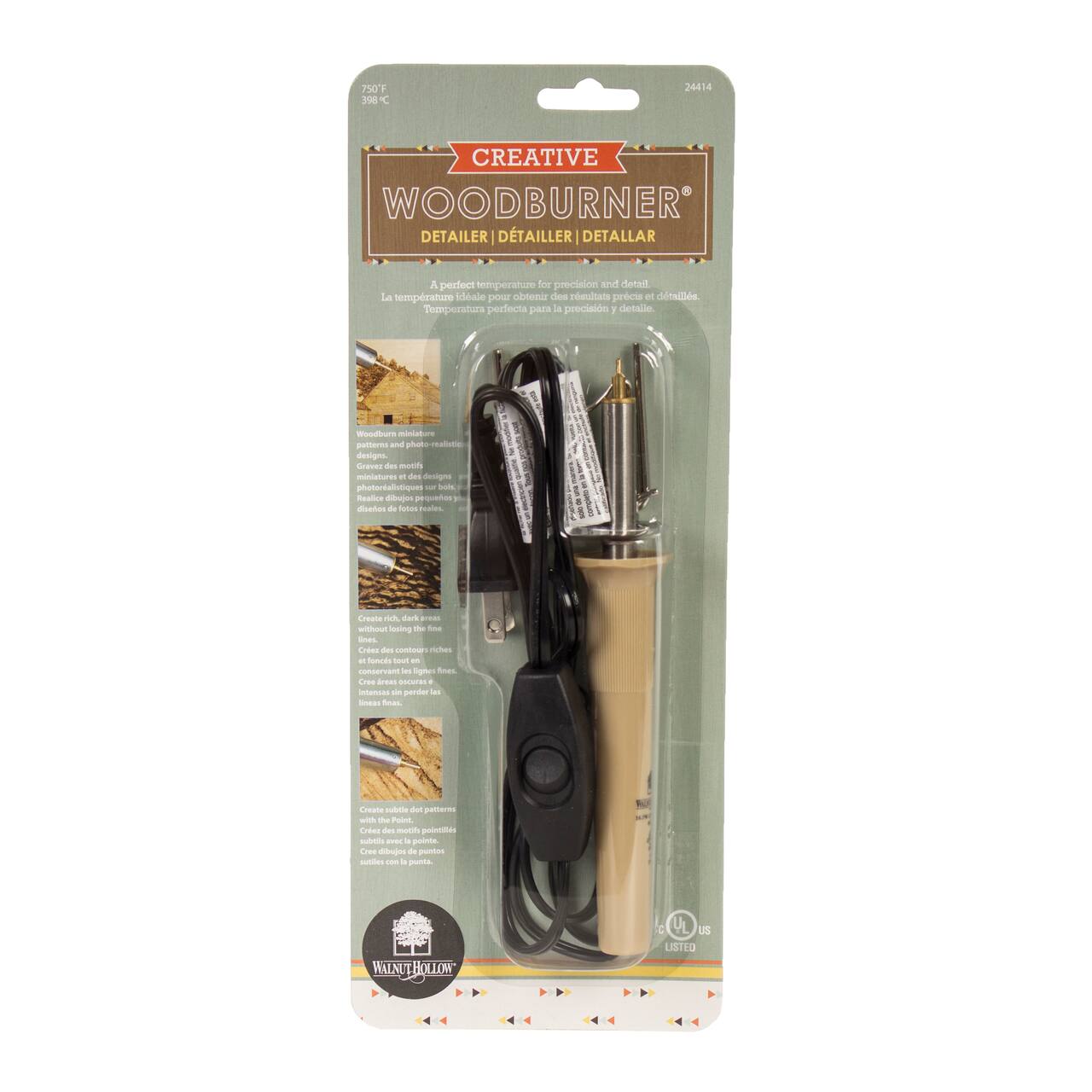 6 Pack: Walnut Hollow® Creative Woodburner® Detailer